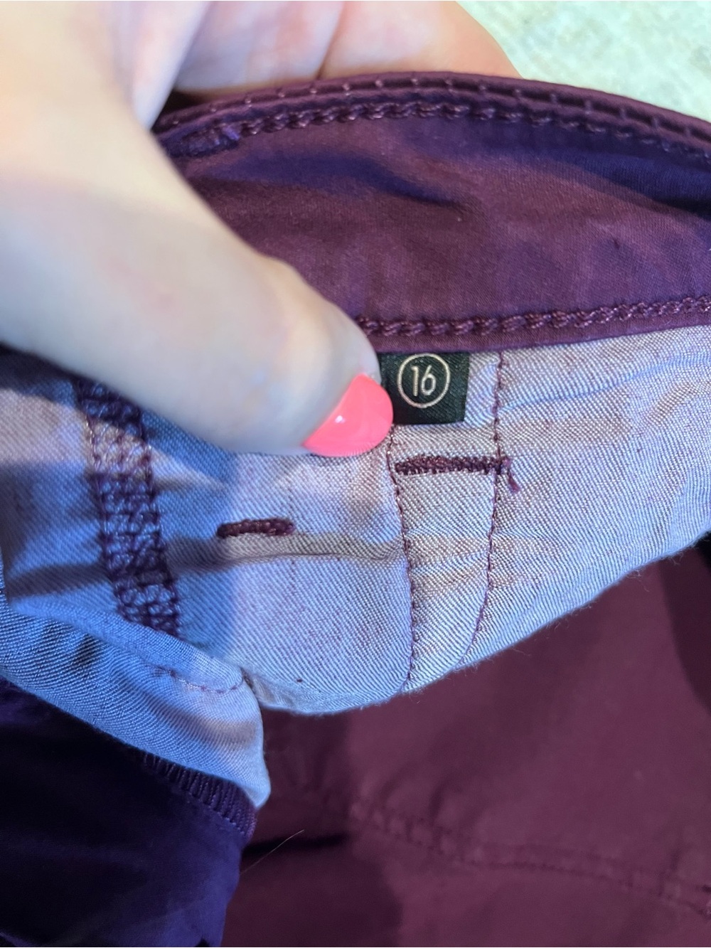 Jen7 Plum Straight Leg Pants - Picture 3 of 4